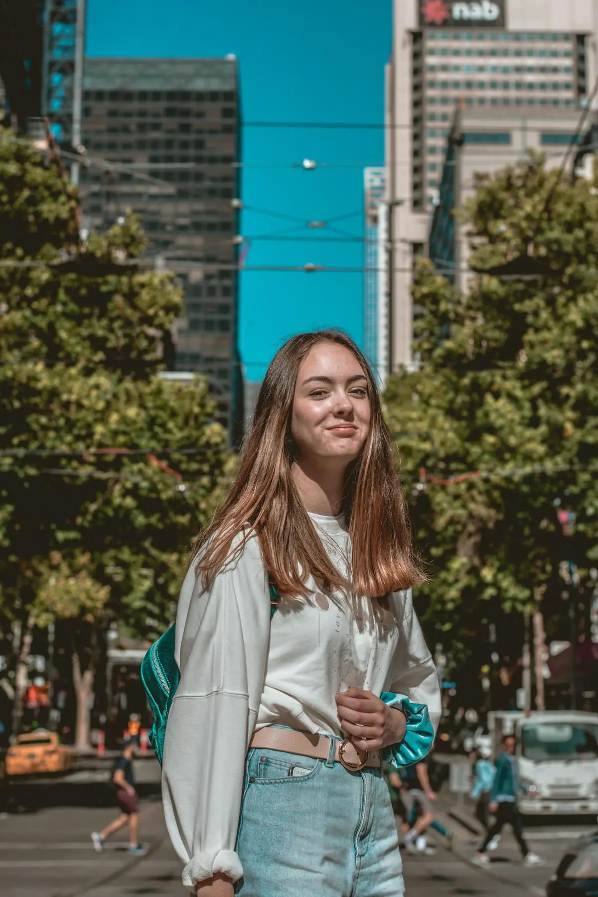 Young adult in the city